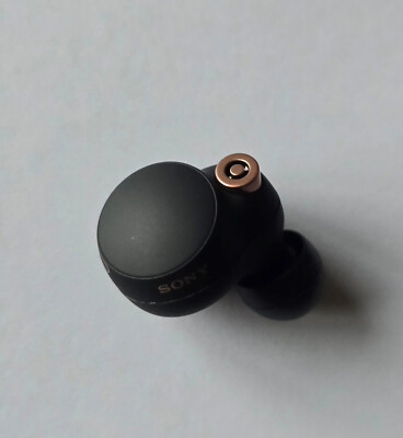 Unused Original Black Sony WF-1000XM4 LEFT SIDE ONLY Wireless Earbud in Bulk Pkg