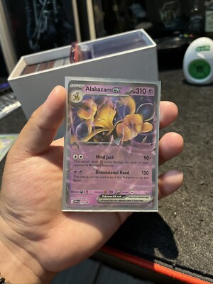 Pokemon TCG Alakazam Ex Black Star Promo Card (SVP050) - Half Art From 151 Set - Near Mint Condition