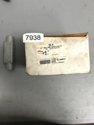 Appleton C50-M 1/2'' Mall Iron Form 35 Unilets