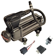 airmaxxx X-Series Air Ride Compressor w/150-180 Switch 100% Duty @200PSI 2.2 CFM
