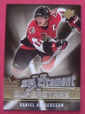 DANIEL ALFREDSSON, 2005-06 UPPER DECK SPxCITEMENT SUPERSTARS INSERT #XS-DA