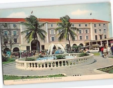 Postcard Rawson Square Downtown Nassau in Bahamas