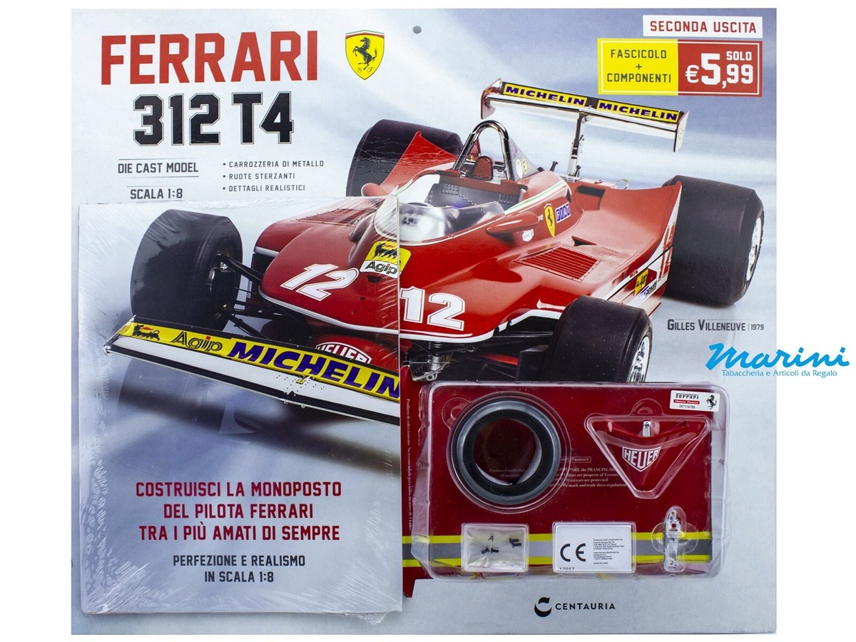 CENTAURIA MODELLISMO AUTO F1 FERRARI 312 T4 DA COSTRUIRE SCALA 1:8