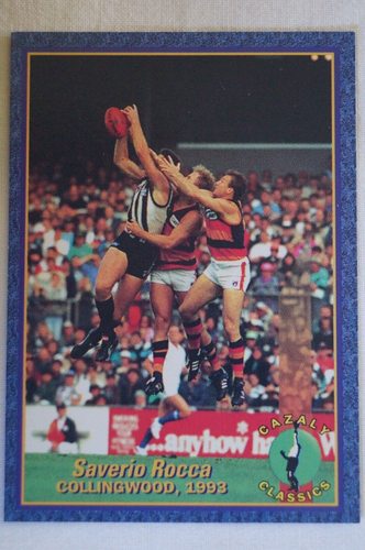 Collingwood Magpies AFL-VFL Football Vintage Cazaly Classics Card ...