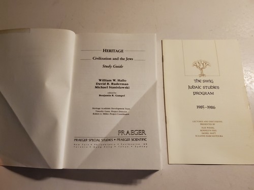 Heritage: Civilization and the Jews Taschenbuch William W. Hallo, PB 1984, B227 - Bild 5 von 7