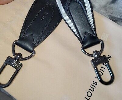 LOUIS VUITTON STRAP BANDOULIERE JAQUARD BLACK & WHITE NEW | eBay LOUIS VUITTON STRAP BANDOULIERE JAQUARD BLACK & WHITE NEW | eBay