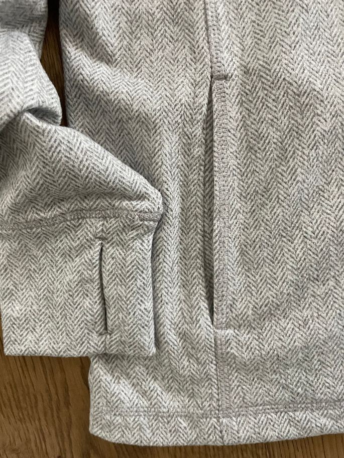 NWT Women's Kyodan Outdoor 1/4 Zip Double Brushed Jacquard Pullover Size: Small