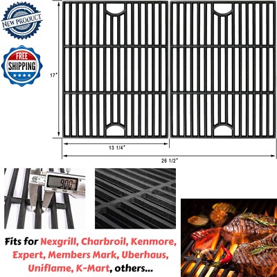 Grill Grates Cooking Griddle Replaces for Nexgrill Charbroil - Main Image