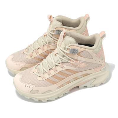Merrell Moab Speed 2 Mid GTX Gore-Tex Pink Salt Women Outdoors Shoes J038506