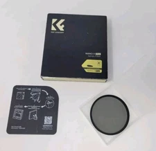 K&F Concept 82mm Ultra Slim Circular Polarizer CPL FLTR 4 Camera Lens Filter