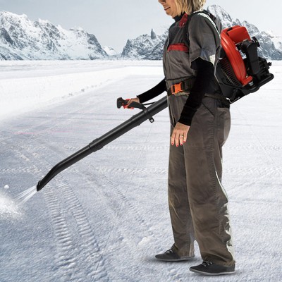 2 Stroke Backpack Leaf Blower 63.3CC Gasoline Engine Snow Blower Dust Cleaning