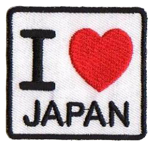 patche écusson patche I love Japan Japon souvenir patch transfert - Photo 1/2