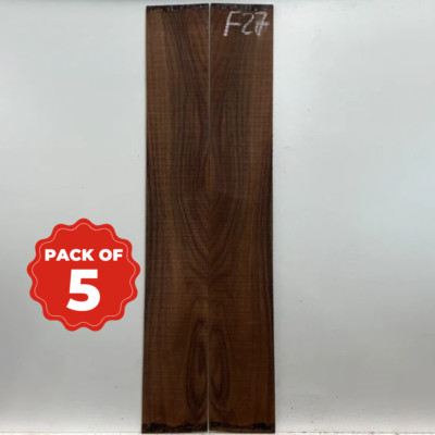 Pack of 5, East Indian Rosewood Classical Guitar Side Sets