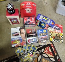 HUGE Jeff Gordon/Dale Earnhardt Lot - Diecast, Tins, DVD, Compass, NASCAR