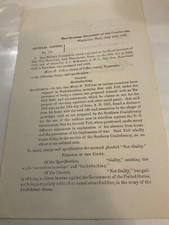 1555 BUSHWACKERS SOUTHERN CIVIL WAR ORDER WINCHESTER TULLAHOMA JOHNSON ISLAND