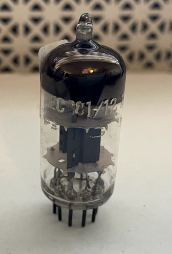 Vintage Bogen Mullard  12AT7 ECC81 Vacuum Tube Very Strong & Balanced