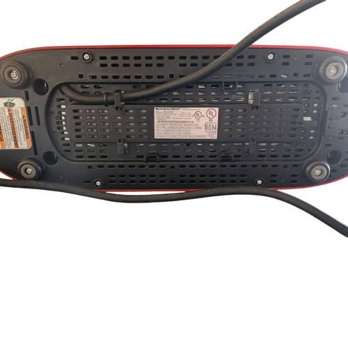 KitchenAid KMT3115ER Red 2-Slice Long Slot Toaster Missing Crumb Tray - Picture 6 of 7