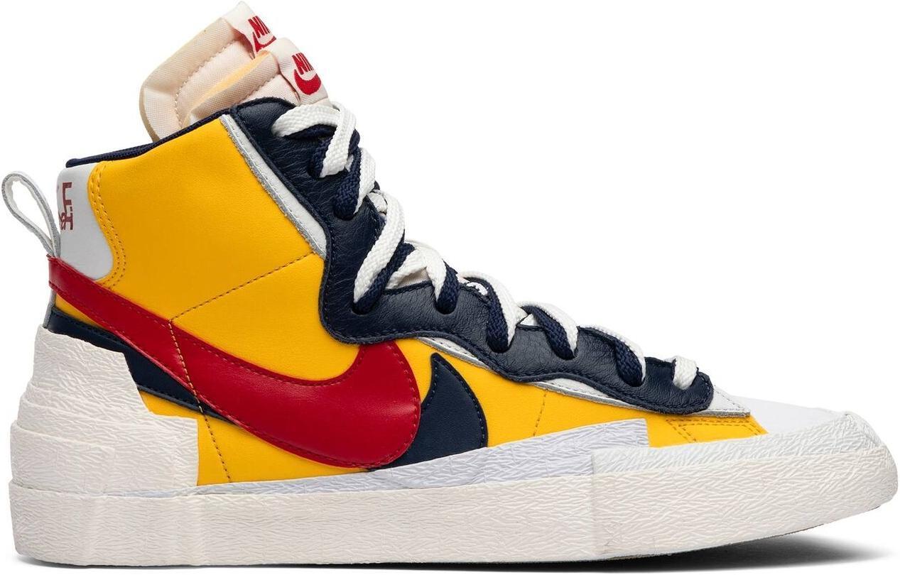 SACAI X NIKE Taglia 11 Blazer Nike Mid x Sacai Maize Navy 2019
