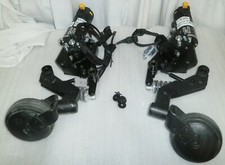 SET of Left-Right Motors Quantum Q6 Edge 2.0 MOT154323-01  MOT154324-01 Caster