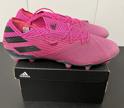 New Adidas NEMEZIZ 19.1 FG Soccer Cleat F34407 Messi Shock Pink Size 9 |  eBay