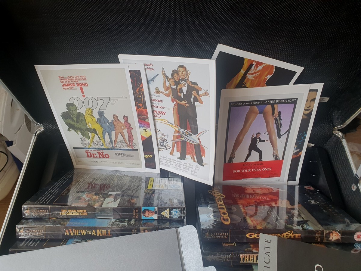 JAMES BOND 007 ultimate DVD collection Briefcase edition