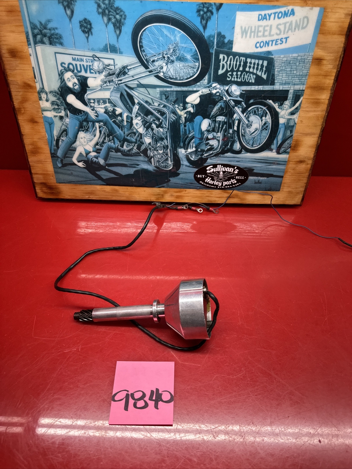 Harley Panhead Knucklehead Shovel Slab Time Ignition Mallory