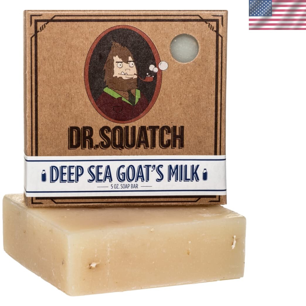 Deep Sea Goat Milk Soap Bar – All-Natural Moisturizing Mens Skincare 5 oz