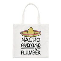 Nacho Durchschnittliche Klempner Regular Tragetasche Beste Lieblings Lustig Toll