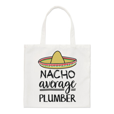 Nacho Average Plumber normale Tragetasche bester Favorit lustig toller Shopper
