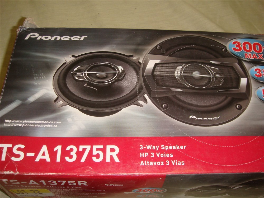PIONEER TSA1375R 5.25" 3WAY CAR STEREO SPEAKERS LOOK! eBay