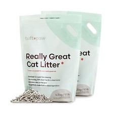Really Great Cat Litter, Low Tracking Tofu Cat Litter, Clumping, Flushable, O...