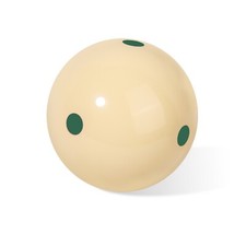 2-1/4" Regulation Size 6 GREEN Dots Billiard Practice Training Pool Cue Ball