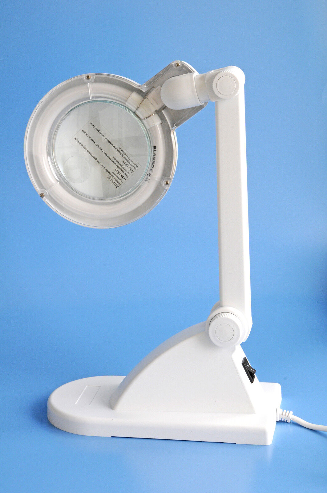 Table Magnifiers Lamp Light Stand Magnifying Glass 12 Diopters 3