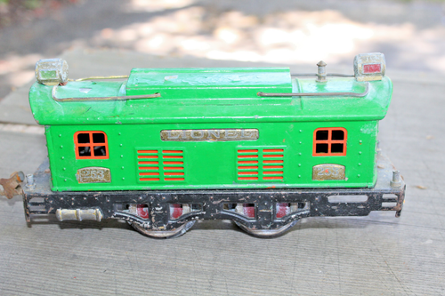 Lionel Prewar O Gauge #253 Green Electric Locomotive b2