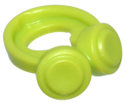 LEGO 66913 LIME Minifigure Headphones Around Neck