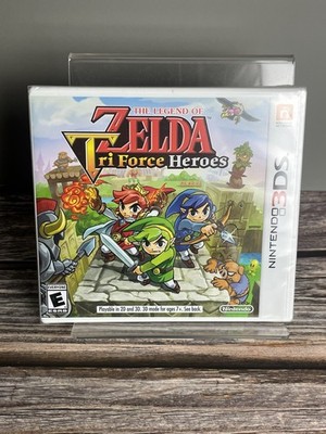 Legend of Zelda: Tri Force Heroes (Nintendo 3DS, 2015) Brand new sealed