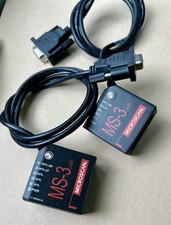  LOT OF 2  Microscan MS-3 Laser Barcode Scanner FIS-0003-0001G  BOGO 