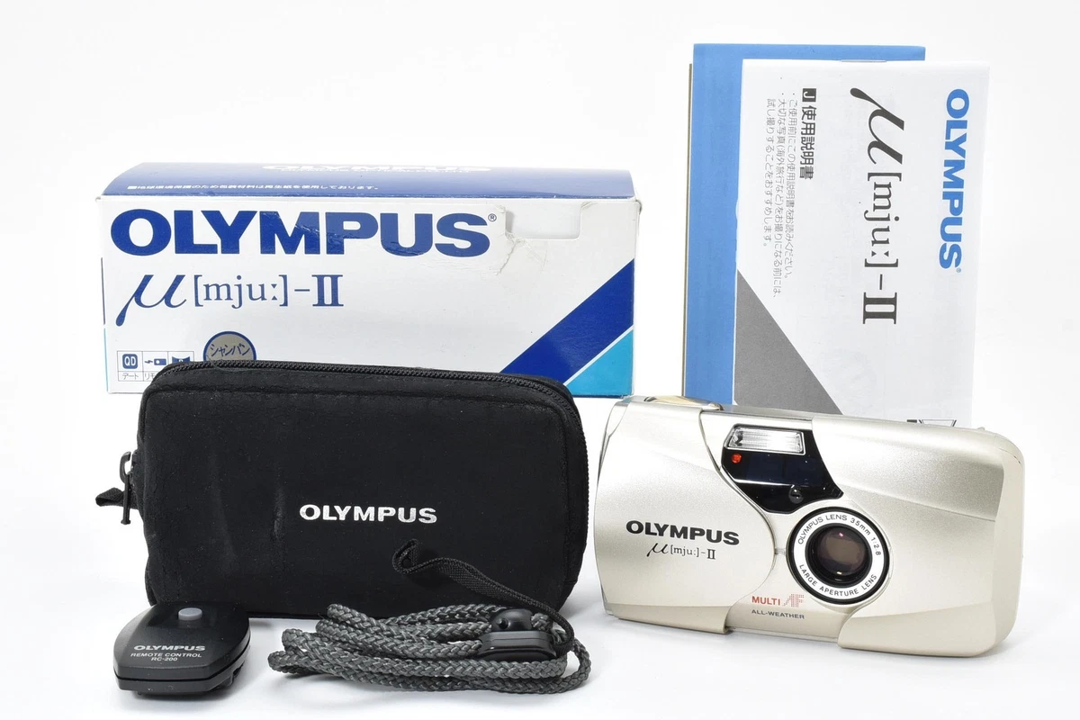 Olympus µ[mju:]-II Point & Shoot Film Cameras for sale | eBay