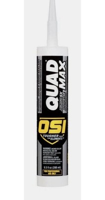 OSI 1868684 QUAD MAX 9.5 oz. WHITE Elastomeric Polymers Sealant Toughness