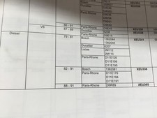 Motorino di Avviamento Originale Peugeot 504 505 Barca Indenor Diesel D11E126 d11e156 d11e19