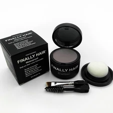 Hairline Powder Hair Fibers Cover Grey Hair Root Concealer Eyebrows Beard