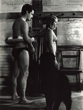 JODIE FOSTER beach house photo argentique originale d'epoque cinema '77