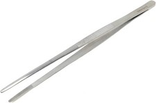 Blunt Serrated Tweezers Made of Stainless Steel Heat Resistant 12-inches