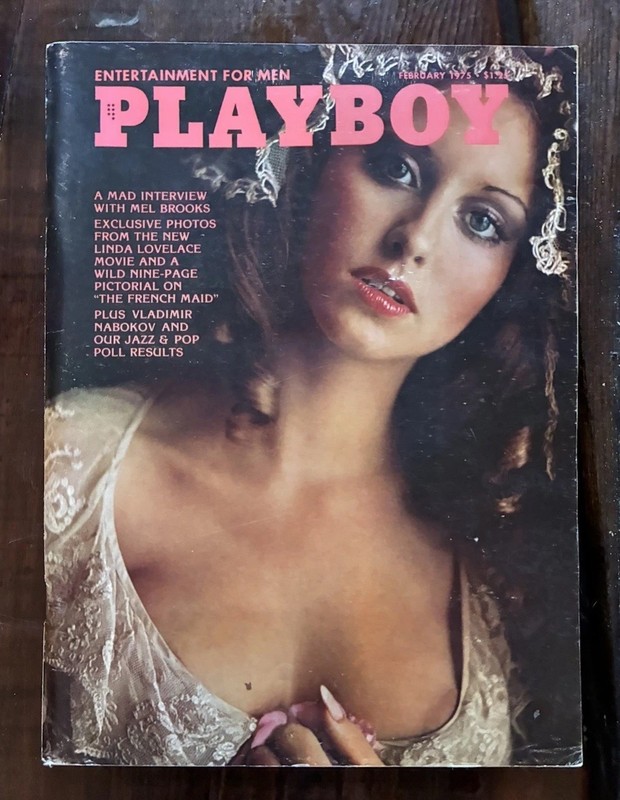 PLAYBOY MAGAZINE FEBRUARY 1975 VG+++ Vargas Girl Mint - Centerfold Mint