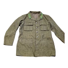 Vintage Men's Swedish Army Soderbergs Wool Military Uniform Field Jacket