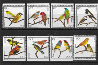 Sweden ISO BIRDS set of 8 MINT NH