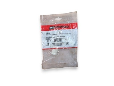 Legrand Wiremold V511 STL 90 Deg Flat Elbow 500 Ivry (NEW IN BOX)