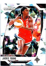 2024 Panini Prizm WNBA #1 Jackie Young Ice Prizms