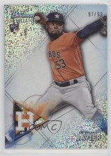 2021 Bowman Sterling Rookies Speckle Refractor 97/99 Cristian Javier 0p8x