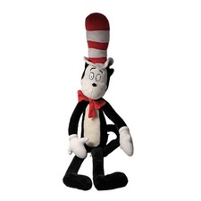 Dr. Seuss Official Vintage 2003 Cat in the Hat Stuffed Plush Animal Toy Doll 22"